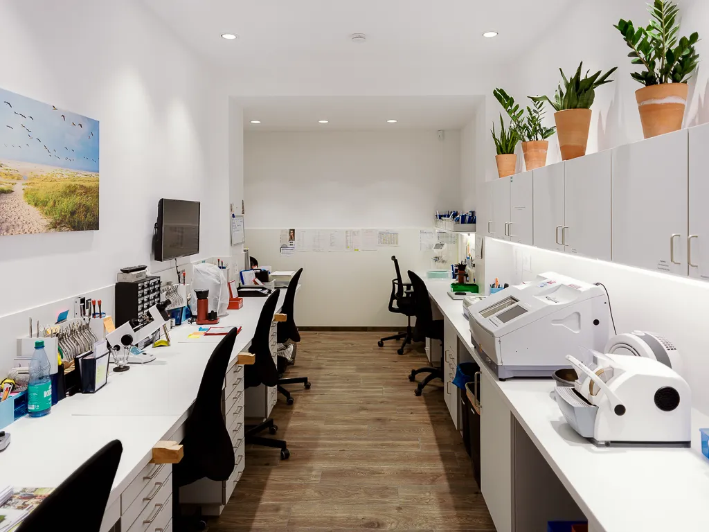 Hauseigene Meisterwerkstatt