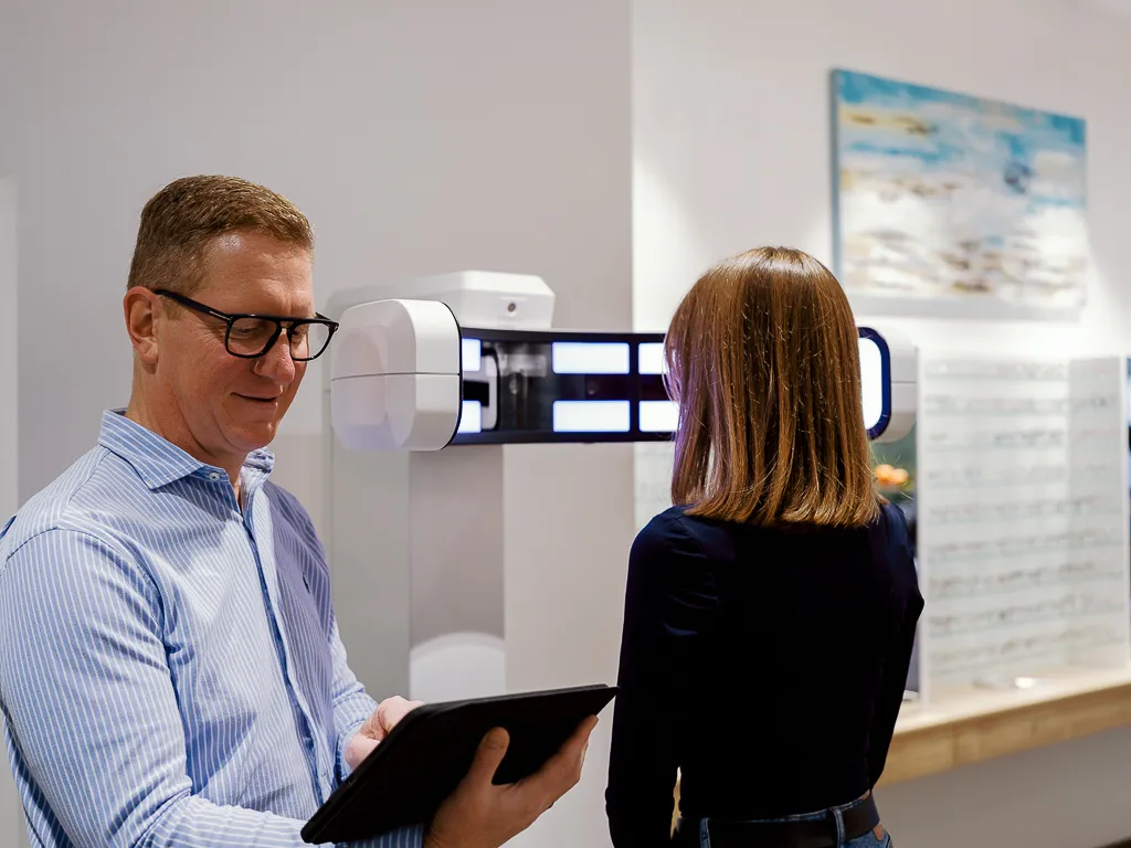 Digitale Vermessung mit Visuscreen