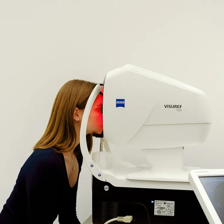 ZEISS VisuRef 1000 Augen-Screening bei Optik Alberty